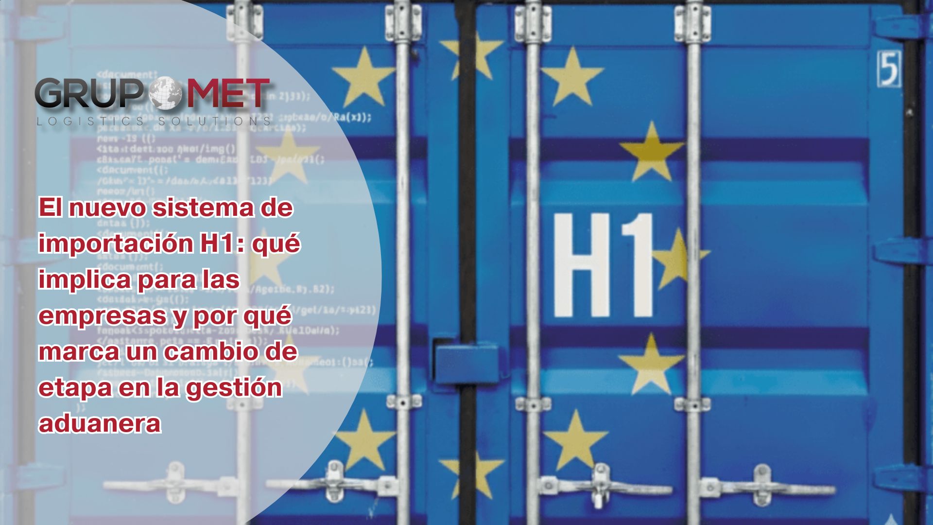 Ha entrado en vigor el nuevo sistema de importación H1, un modelo que sustituye al histórico Documento Único Administrativo (DUA) y que redefine por completo la forma de declarar mercancías en España. Se trata de un cambio estructural dentro del proceso de modernización aduanera de la Unión Europea y supone un avance significativo en digitalización, trazabilidad y control. Para importadores, transitarios y operadores logísticos, el impacto es directo: nuevas reglas, nuevos formatos y nuevos requisitos técnicos que obligan a revisar procesos, sistemas y coordinación interna. ¿Qué es exactamente el sistema H1? El H1 es la nueva declaración aduanera de importación que reemplaza al DUA en el despacho de mercancías. Forma parte del paquete de modernización aduanera derivado del Nuevo Modelo de Datos Aduaneros de la UE, que exige mayor calidad, unificación y precisión en la información transmitida. En esencia, el H1: • Estandariza la estructura de datos según el modelo europeo. • Aumenta el nivel de detalle requerido en cada declaración. • Requiere integraciones técnicas más robustas entre empresas, aduanas y operadores. • Mejora la trazabilidad y el control previo al despacho. La transición no es simplemente un cambio de nomenclatura: es un salto hacia un entorno digital más exigente y centralizado. Más requisitos técnicos, más inversión y menos margen para el error Una de las conclusiones del sector —destacada por El Mercantil— es que el H1 implica una capa técnica a la que muchas empresas no estaban acostumbradas. Esto se traduce en: • Actualización de ERP y sistemas internos. • Adaptación de proveedores tecnológicos. • Cambios operativos en equipos logísticos y administrativos. • Revisión de flujos documentales y validación de datos. La precisión ya no es recomendable, es imprescindible. Un error en la estructura, un dato incompleto o una transmisión incorrecta puede bloquear una importación. Qué significa este cambio para la operativa del día a día El H1 introduce más campos, más validaciones y más automatismos. La normativa exige que la información se ajuste estrictamente al modelo europeo para mejorar la interoperabilidad entre Estados miembros. En la práctica, esto obliga a: • Establecer un mayor control interno sobre la calidad de los datos. • Coordinar mejor con proveedores internacionales. • Revisar los tiempos de prealerta y documentación. • Adaptar toda la cadena desde el origen hasta el despacho. Es un cambio que afecta tanto a empresas importadoras como a transitarios, agentes de aduanas y operadores logísticos. Cómo aporta valor GRUP MET en este nuevo escenario Ante un entorno más regulado y tecnológicamente exigente, contar con un operador global capaz de anticipar problemas y garantizar el cumplimiento normativo se vuelve fundamental. En GRUP MET acompañamos a nuestros clientes en todo el proceso: • Validación y preparación de documentación según estándar H1. • Coordinación con agentes internacionales y autoridades aduaneras. • Optimización de los flujos de importación para evitar incidencias. • Asesoramiento sobre los cambios técnicos derivados del modelo europeo. • Gestión integral de transporte, aduanas y distribución. La transición al H1 no es solo una obligación normativa: es una oportunidad para mejorar eficiencia, trazabilidad y control de la cadena de suministro. Un cambio que marca el futuro de la aduana europea El sistema H1 es el primer paso visible hacia una aduana más digital, más homogénea y más orientada a la seguridad y la calidad del dato. Las empresas que aprovechen esta etapa para modernizar sus procesos tendrán ventaja competitiva en un mercado donde los requisitos seguirán aumentando. En GRUP MET seguimos acompañando a nuestros clientes para que esta transición sea fluida, eficiente y alineada con las nuevas exigencias del comercio internacional. GRUP MET, pasión por el trabajo bien hecho.
