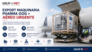 Cada proyecto de export de maquinaria farmacéutica transporte aéreo urgente tiene su propia combinación de plazos, dimensiones y requisitos documentales, y esa singularidad es precisamente lo que exige una planificación hecha a medida y no una solución genérica.