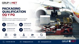 Packaging qualification: OQ y PQ de embalajes térmicos en transporte aéreo farmacéutico